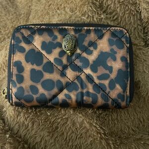 Kurt Geiger leopard Print Quilted Wallet